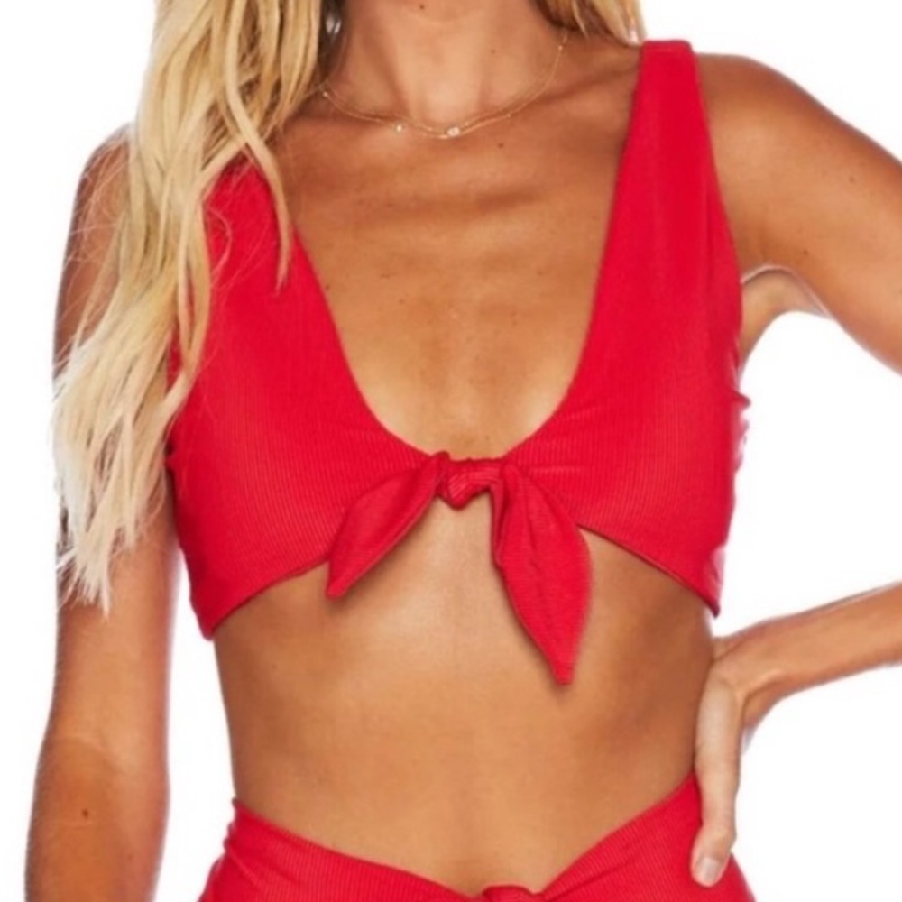 Beach Riot Dallas Ribbed Bikini Top